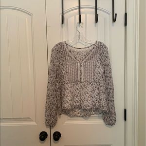 American Eagle Floral Shirt